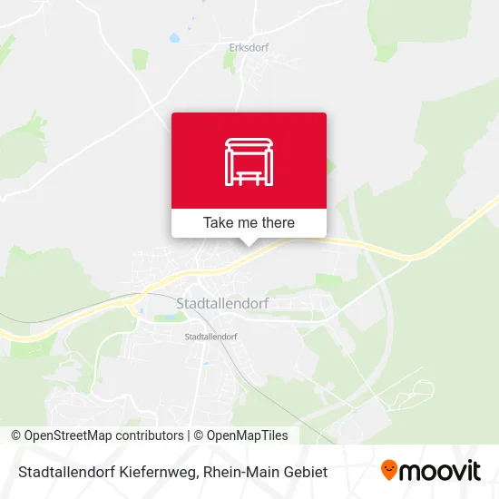 Карта Stadtallendorf Kiefernweg