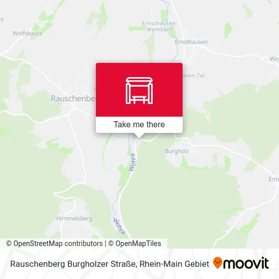 Карта Rauschenberg Burgholzer Straße