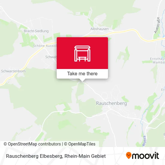 Карта Rauschenberg Elbesberg