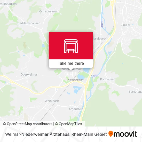 Карта Weimar-Niederweimar Ärztehaus