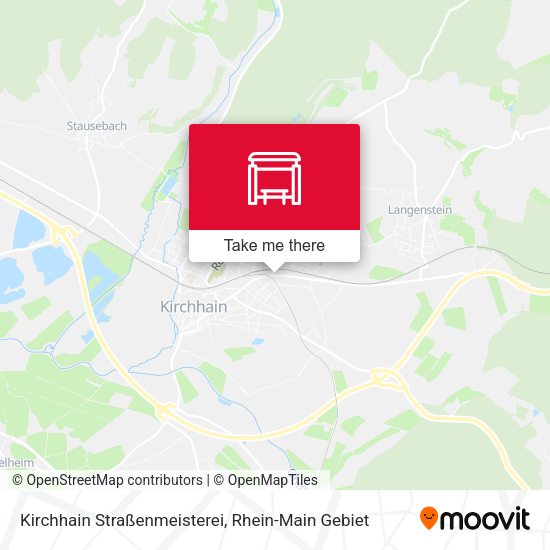 Kirchhain Straßenmeisterei map