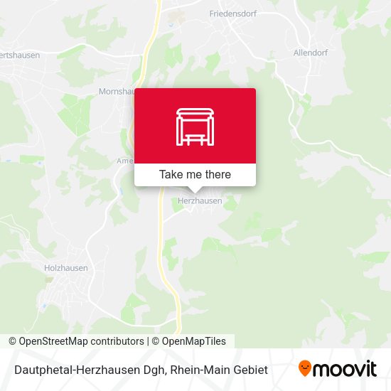 Dautphetal-Herzhausen Dgh map