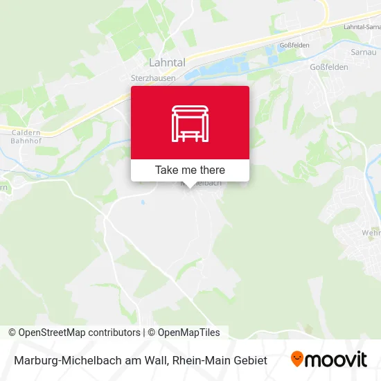 Карта Marburg-Michelbach am Wall