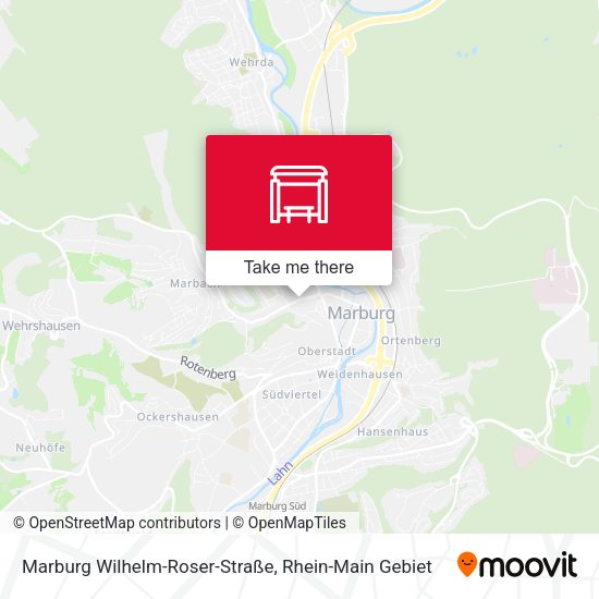 Marburg Wilhelm-Roser-Straße map