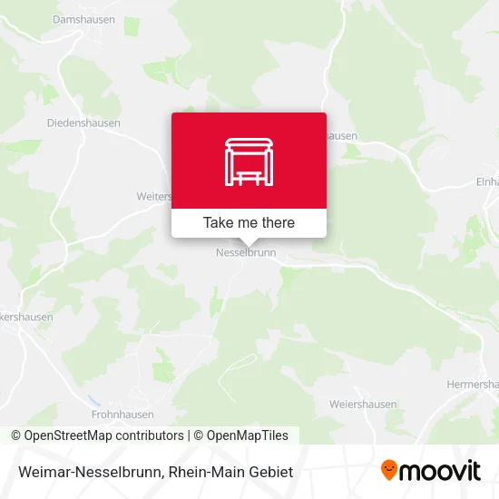 Карта Weimar-Nesselbrunn
