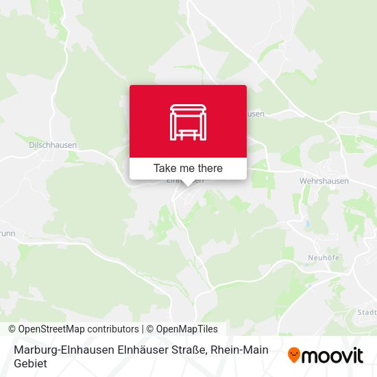 Marburg-Elnhausen Elnhäuser Straße map