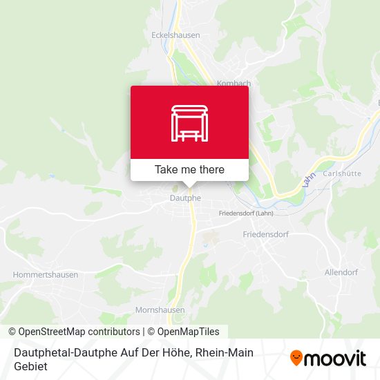 Dautphetal-Dautphe Auf Der Höhe map