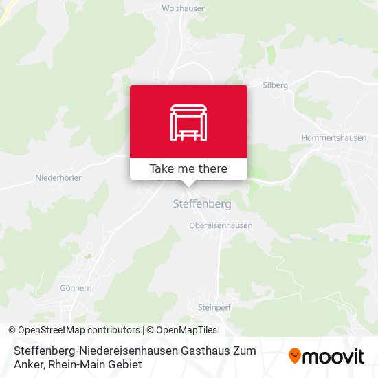 Steffenberg-Niedereisenhausen Gasthaus Zum Anker map