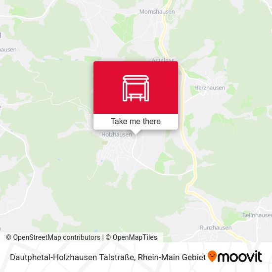 Dautphetal-Holzhausen Talstraße map