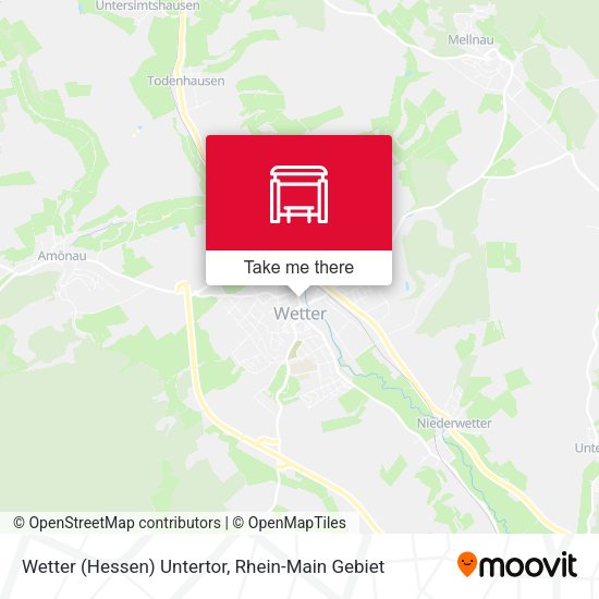 Карта Wetter (Hessen) Untertor