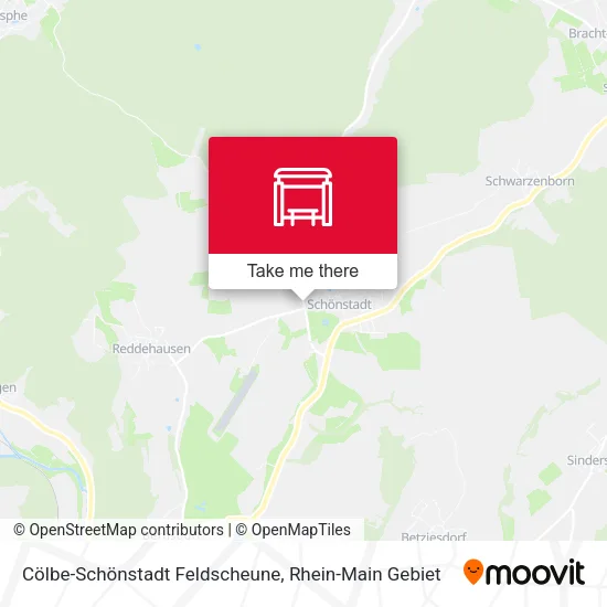 Карта Cölbe-Schönstadt Feldscheune