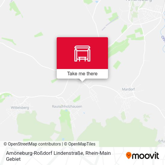 Amöneburg-Roßdorf Lindenstraße map