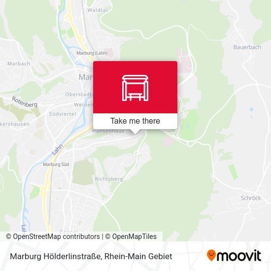 Marburg Hölderlinstraße map