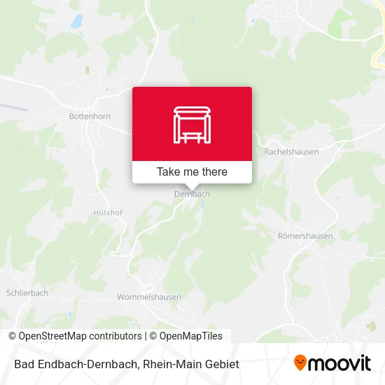 Карта Bad Endbach-Dernbach
