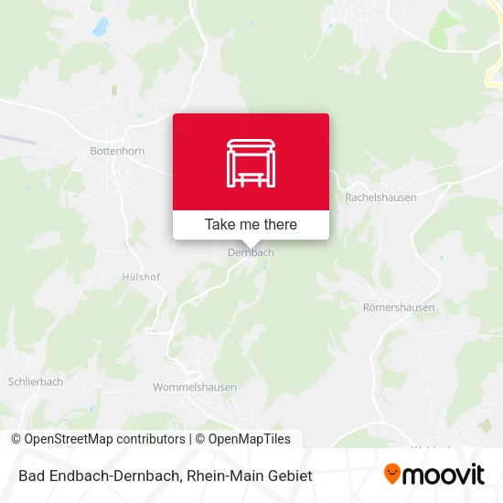 Карта Bad Endbach-Dernbach