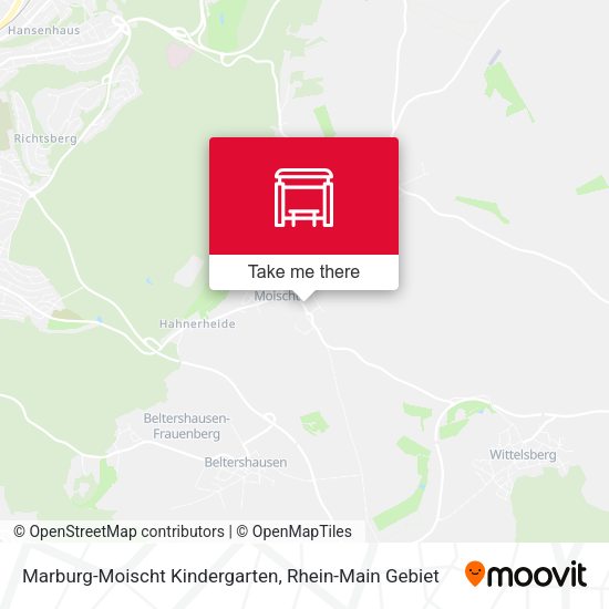 Marburg-Moischt Kindergarten map