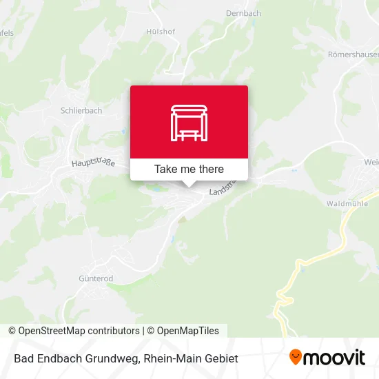Карта Bad Endbach Grundweg