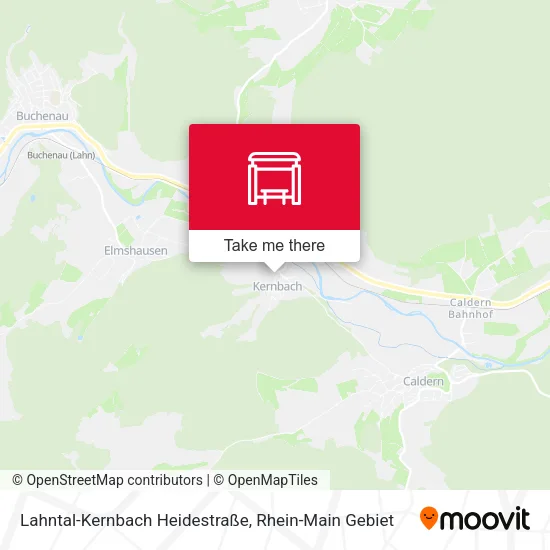 Карта Lahntal-Kernbach Heidestraße