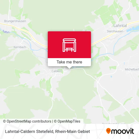Карта Lahntal-Caldern Stetefeld