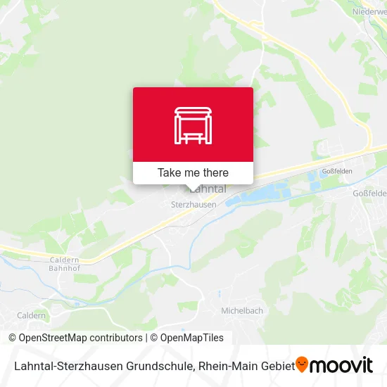 Карта Lahntal-Sterzhausen Grundschule