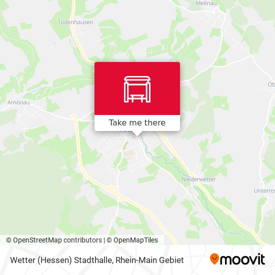 Wetter (Hessen) Stadthalle map