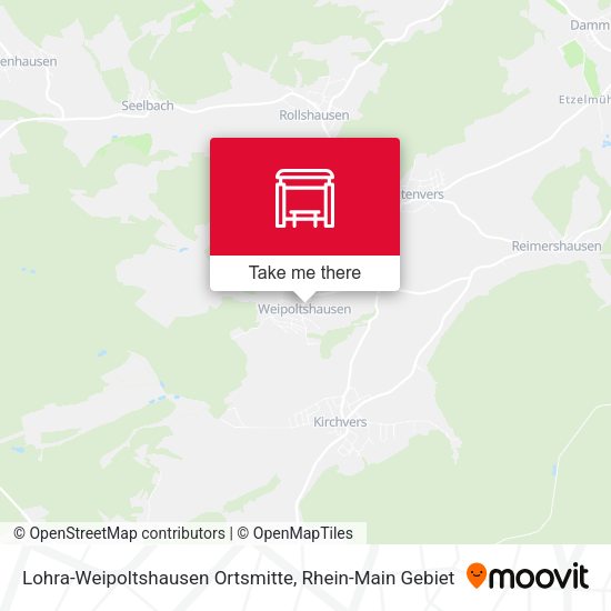 Lohra-Weipoltshausen Ortsmitte map