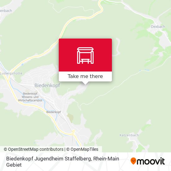 Biedenkopf Jugendheim Staffelberg map