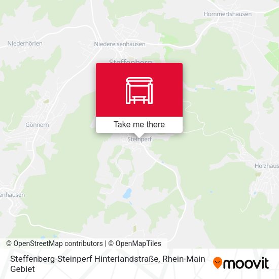 Карта Steffenberg-Steinperf Hinterlandstraße