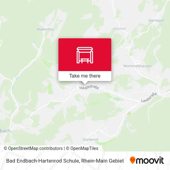 Карта Bad Endbach-Hartenrod Schule