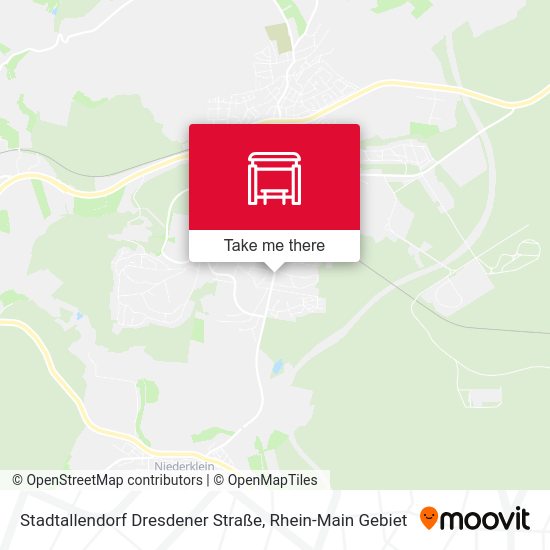 Stadtallendorf Dresdener Straße map