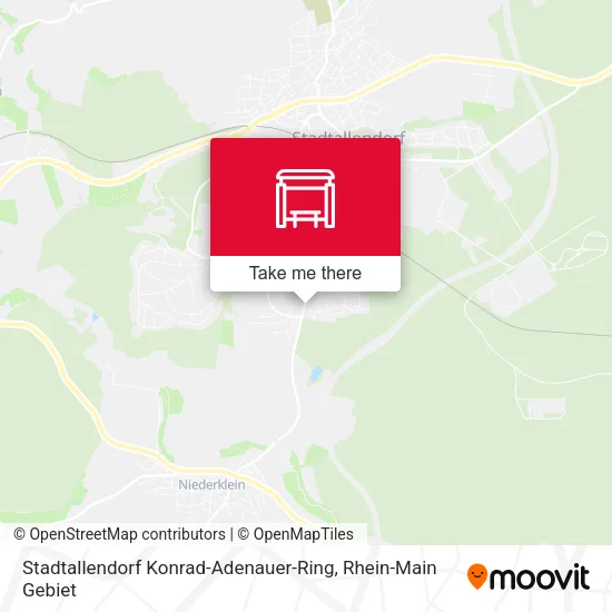 Карта Stadtallendorf Konrad-Adenauer-Ring