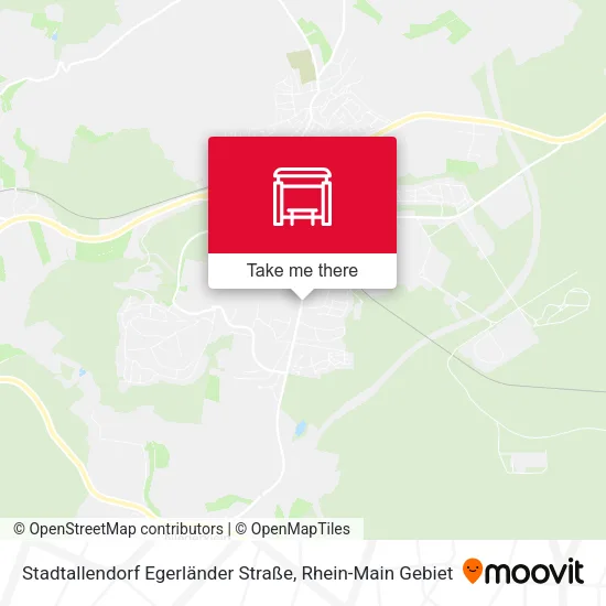 Карта Stadtallendorf Egerländer Straße