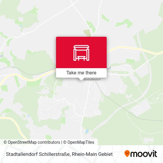 Stadtallendorf Schillerstraße map