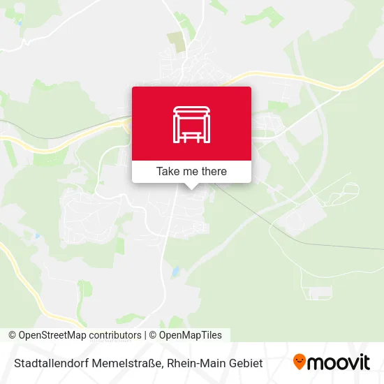 Карта Stadtallendorf Memelstraße