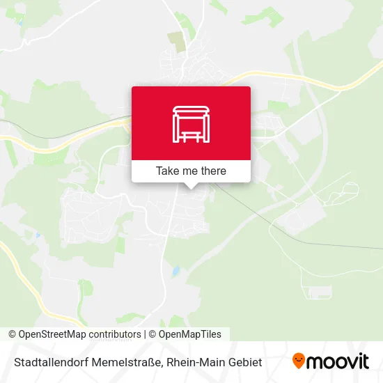 Карта Stadtallendorf Memelstraße