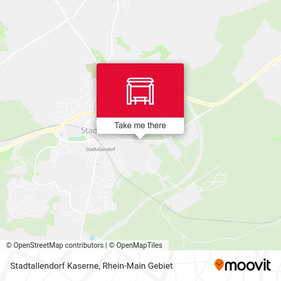 Карта Stadtallendorf Kaserne