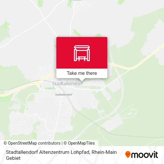 Карта Stadtallendorf Altenzentrum Lohpfad