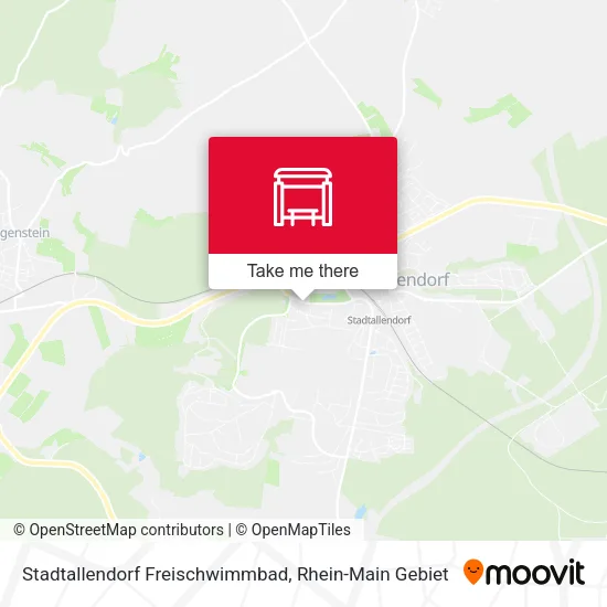 Карта Stadtallendorf Freischwimmbad