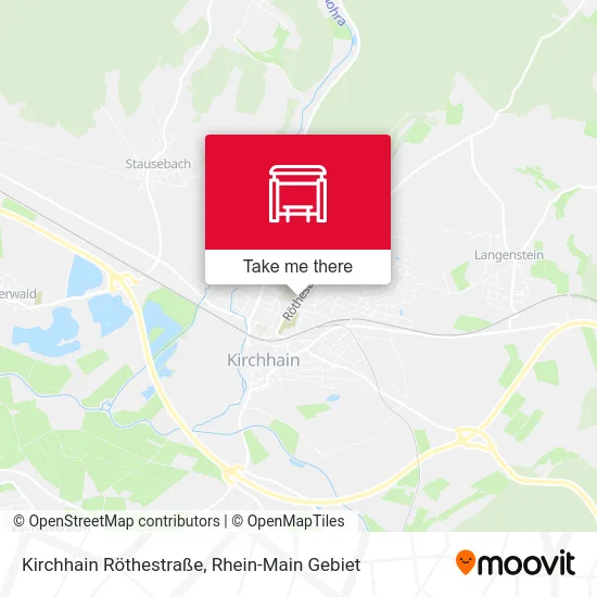 Карта Kirchhain Röthestraße