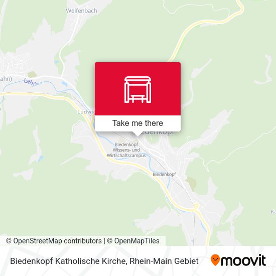 Biedenkopf Katholische Kirche map