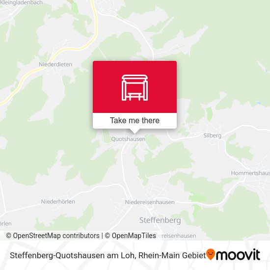 Steffenberg-Quotshausen am Loh map