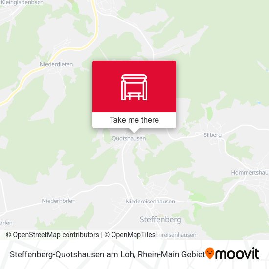 Карта Steffenberg-Quotshausen am Loh