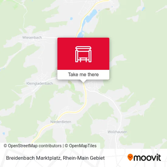 Карта Breidenbach Marktplatz