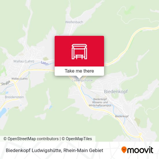 Biedenkopf Ludwigshütte map