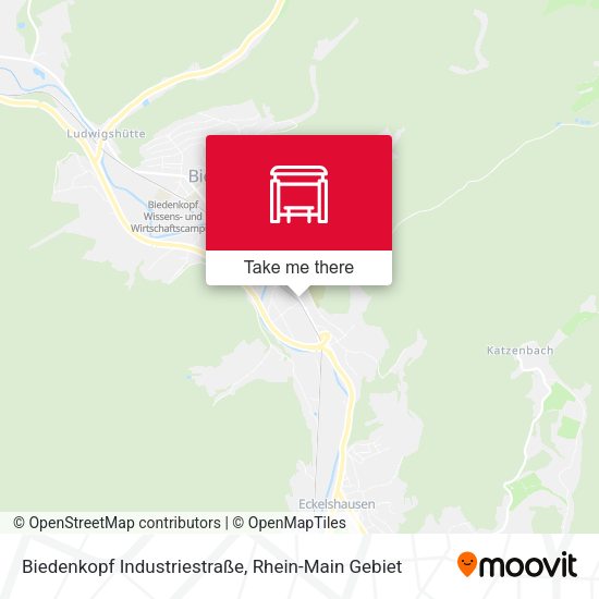 Biedenkopf Industriestraße map