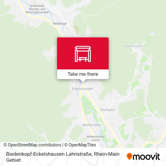 Biedenkopf-Eckelshausen Lahnstraße map