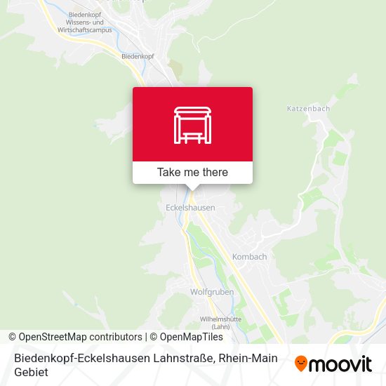 Biedenkopf-Eckelshausen Lahnstraße map