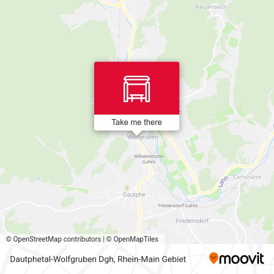 Карта Dautphetal-Wolfgruben Dgh