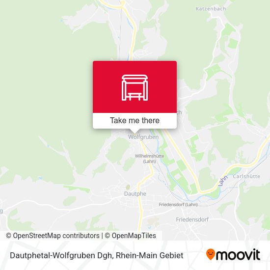 Карта Dautphetal-Wolfgruben Dgh