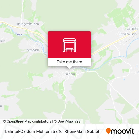 Карта Lahntal-Caldern Mühlenstraße